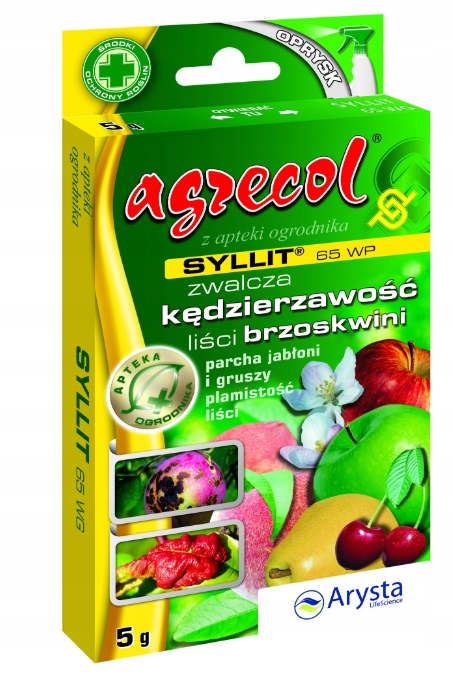 

Sylit 5g 65WP kędzierzawość brzoskwiń