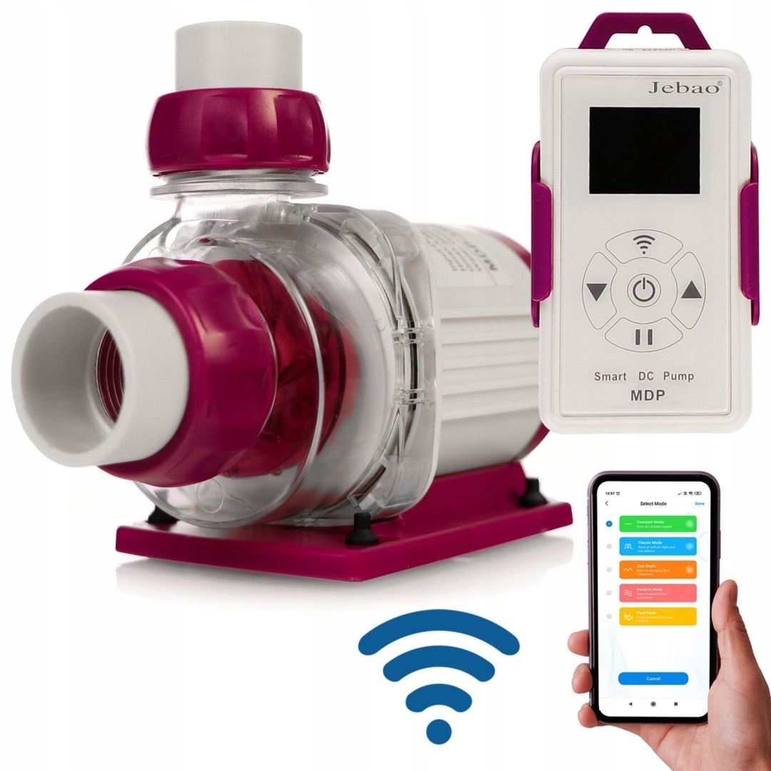 Jebao Smart DC Pump 8500 – WiFi obehová pumpa 8500 l/h