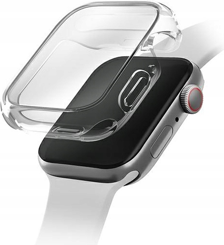

Etui Uniq do Apple Watch 7/8 41mm, pokrowiec Clear