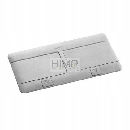 

Puszka do blatu podłogi Aluminium 8 moduł Legrand