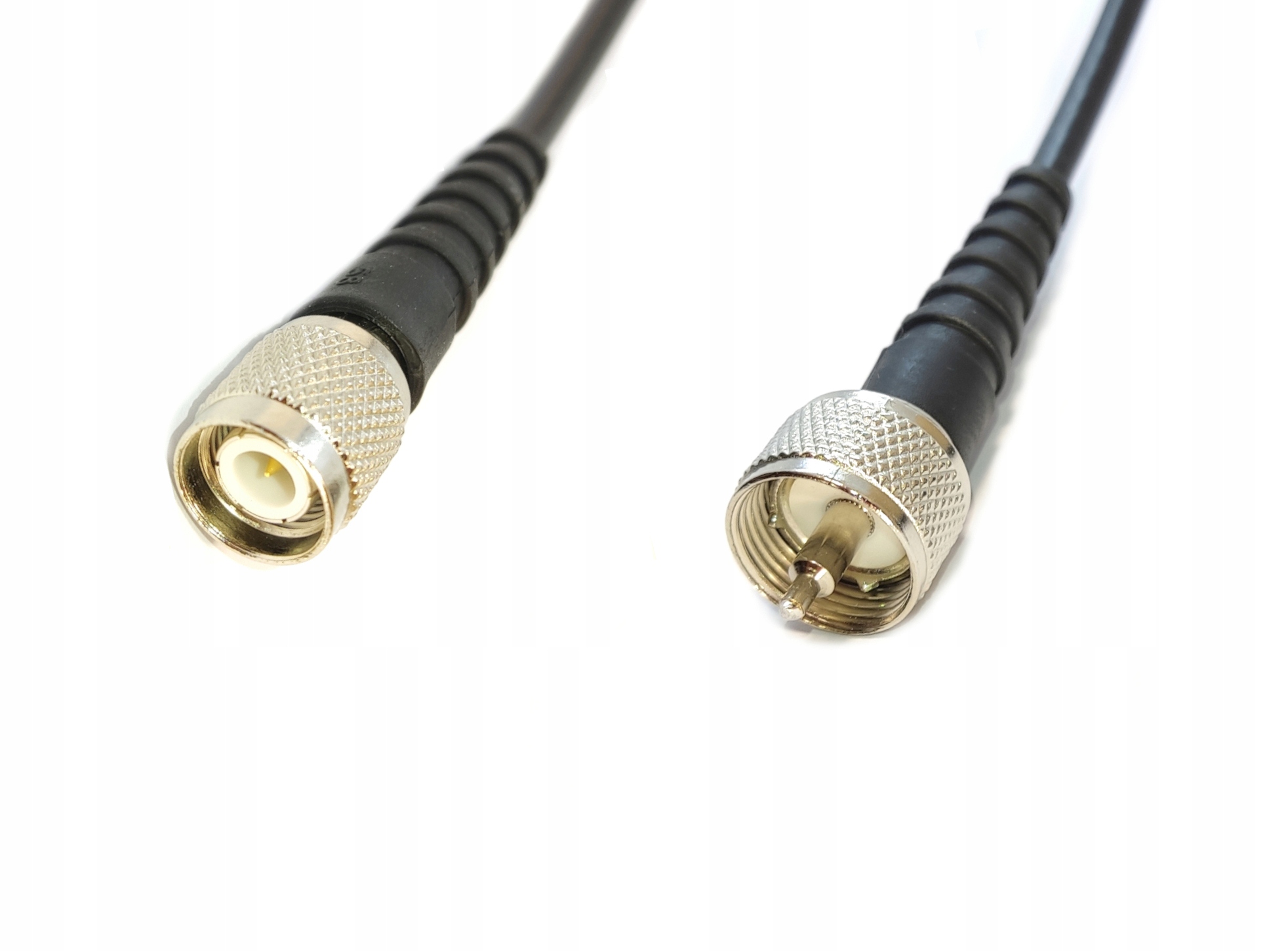 Przyłącze kabel H155 wtyk CB UHF UC1 na wtyk TNC przejście adapter 3m