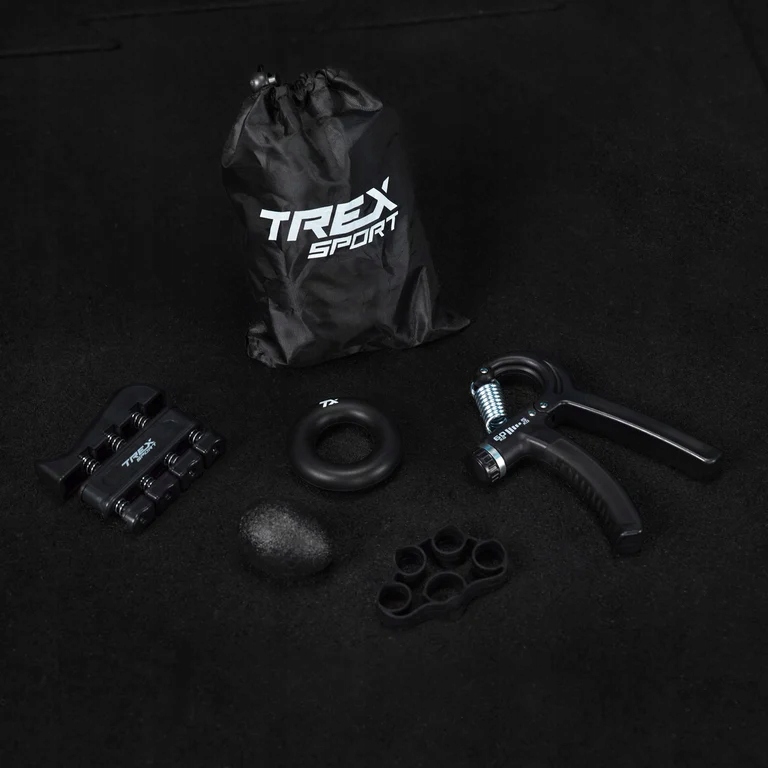Zestaw 5x ściskacz do ćwiczeń rąk dłoni z regulacją opór 5-60kg Trex Sport Rodzaj ściskacz