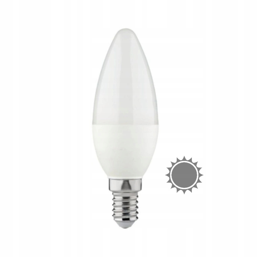 

Żarówka Led Świeczka C35 E14 6,5W 60W Neutralna