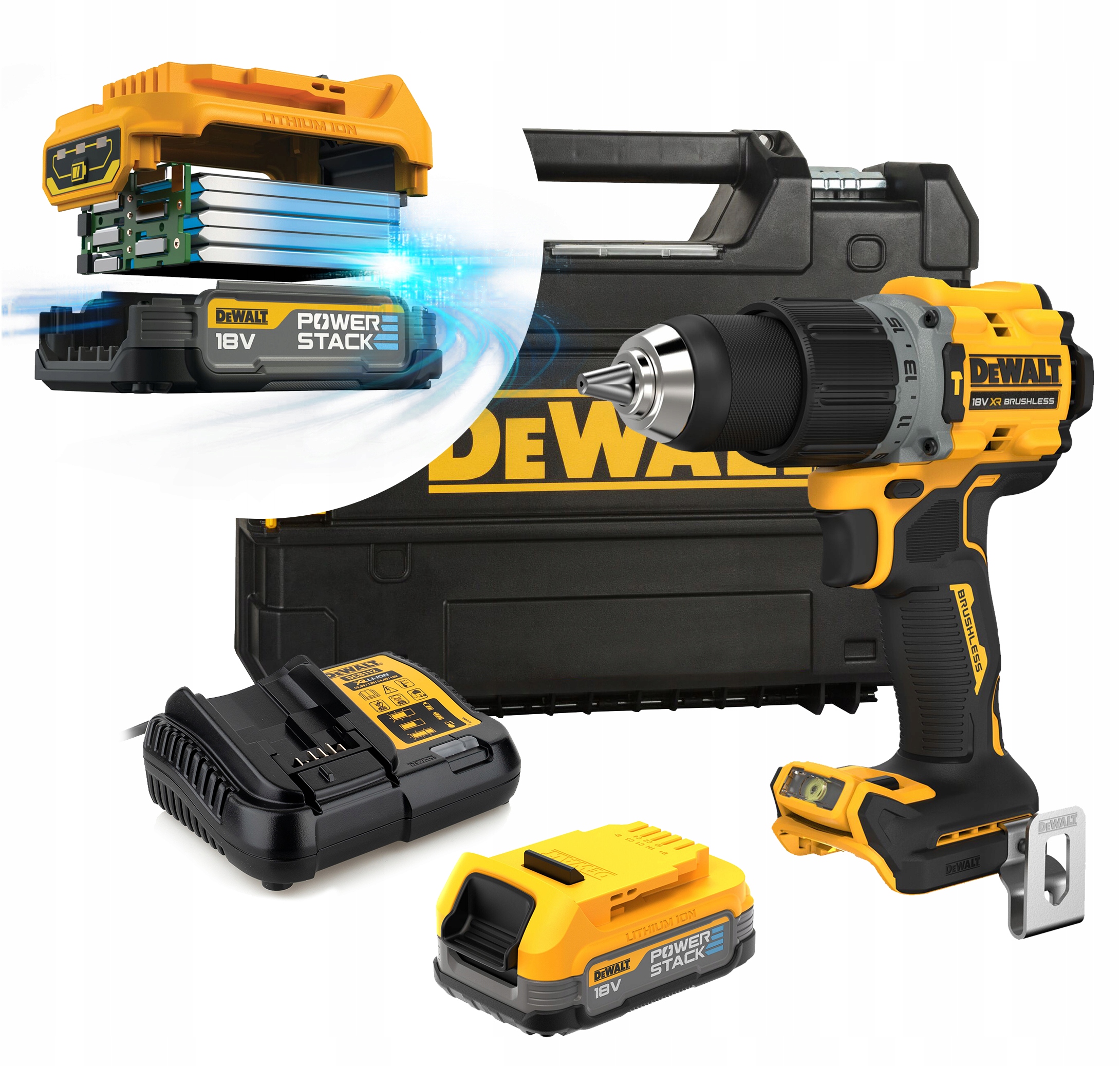 

Dewalt Wiertarko-wkrętarka 90NM 18V DCD805E1T