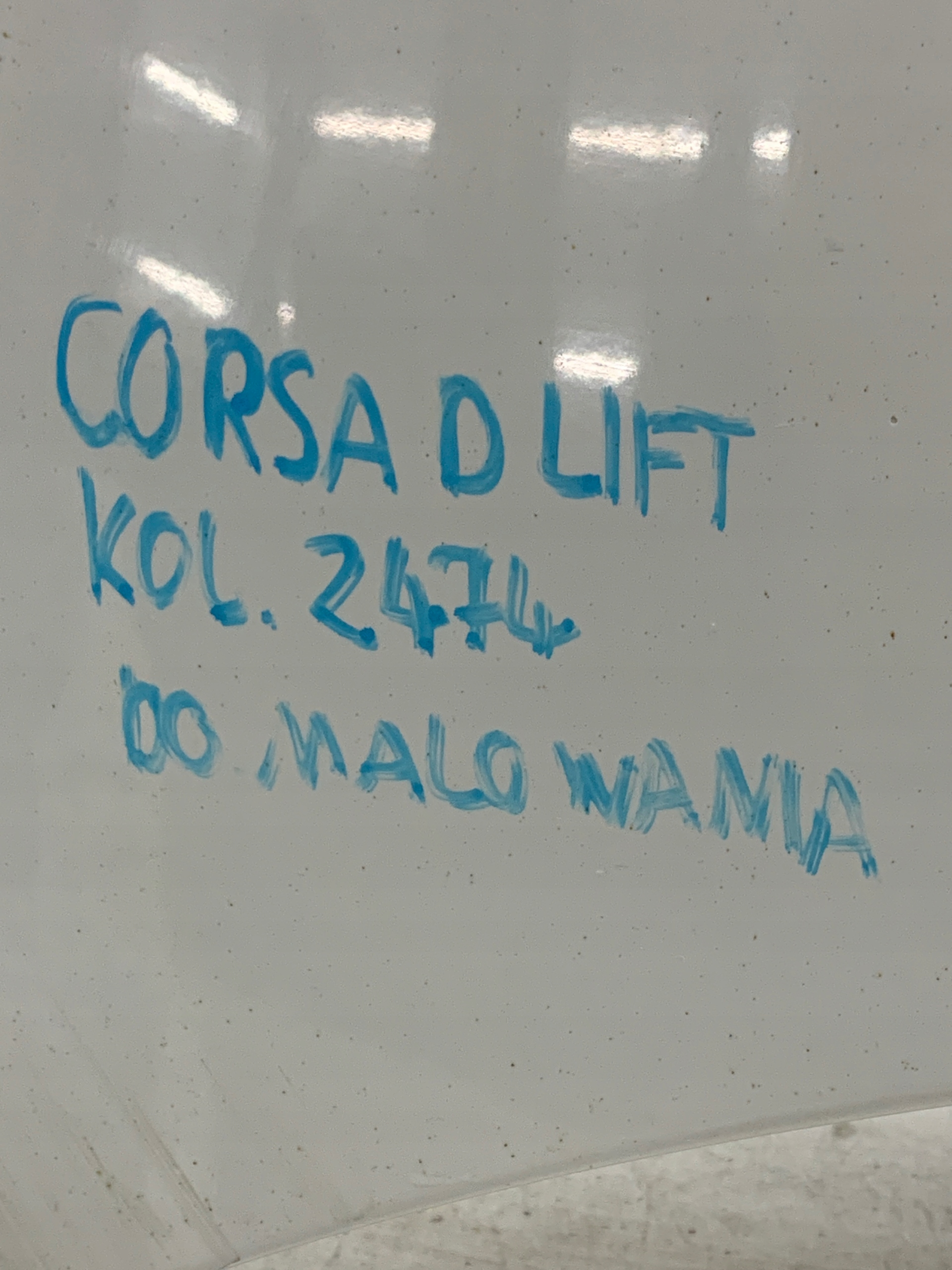 Cofano OPEL CORSA D LIFT (2011-2014) 1.3 CDTI Z474