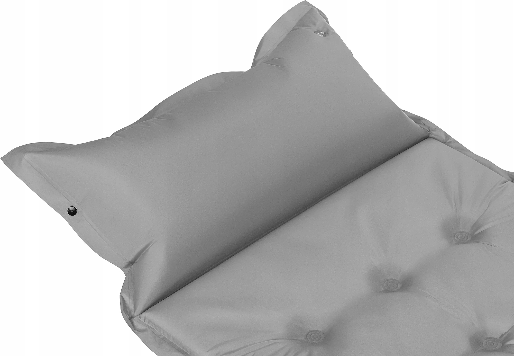 MATA TURYSTYCZNA SAMOPOMPUJĄCA Z PODUSZKĄ 193X68CM Kolor dominujący odcienie szarości