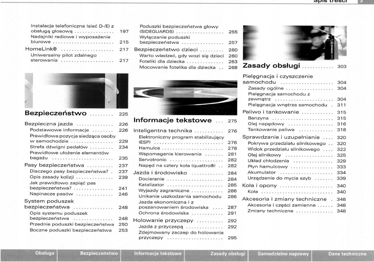 Audi A4 Avant B6 2000-2004 Instrukcja Obsługi Marka Audi