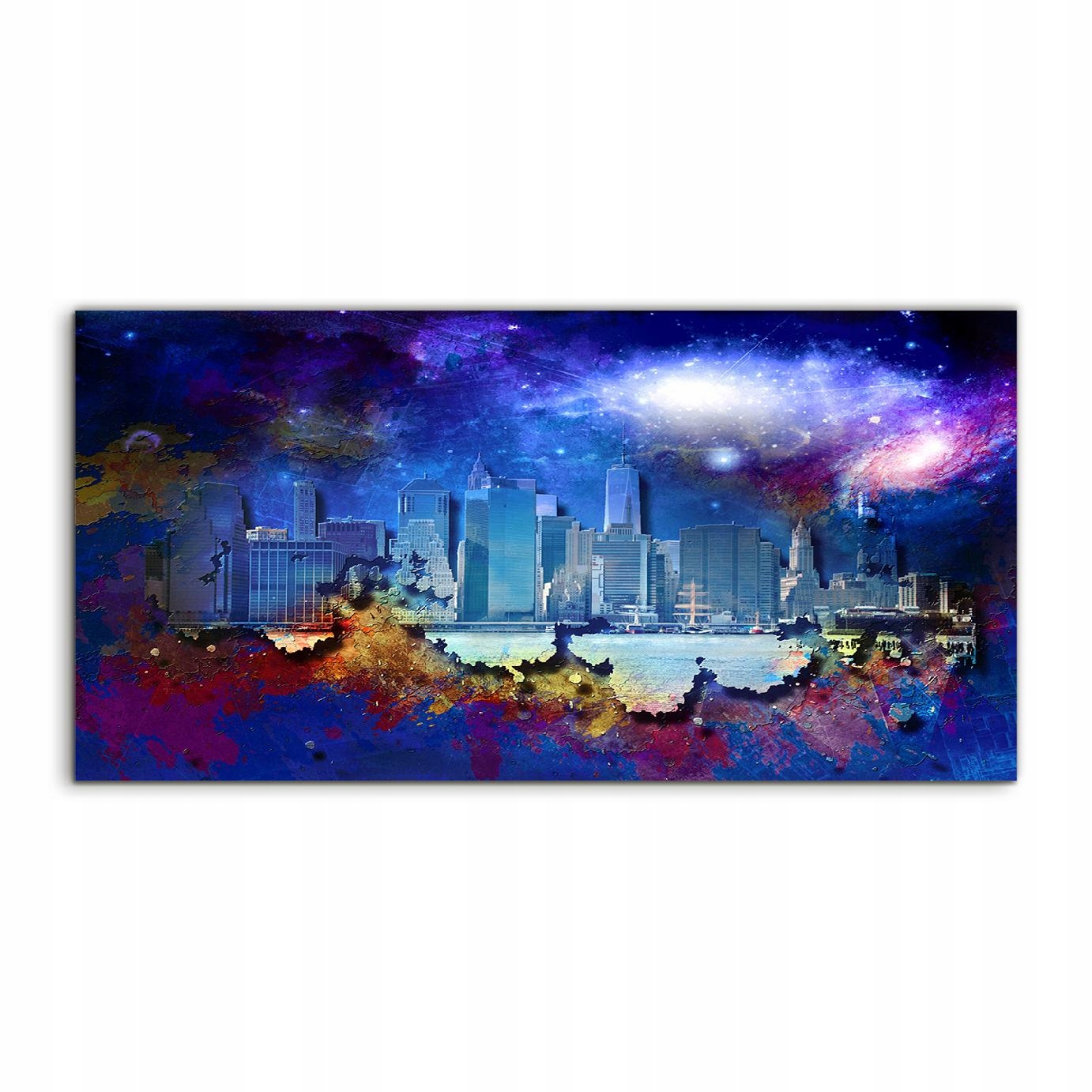 Akrylový obraz 140x70 s potlačou Krajina New York