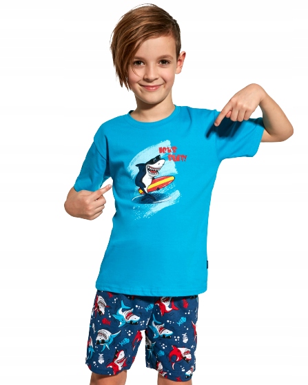

Piżama chłopięca 110/116 Cornette 789/90 Shark