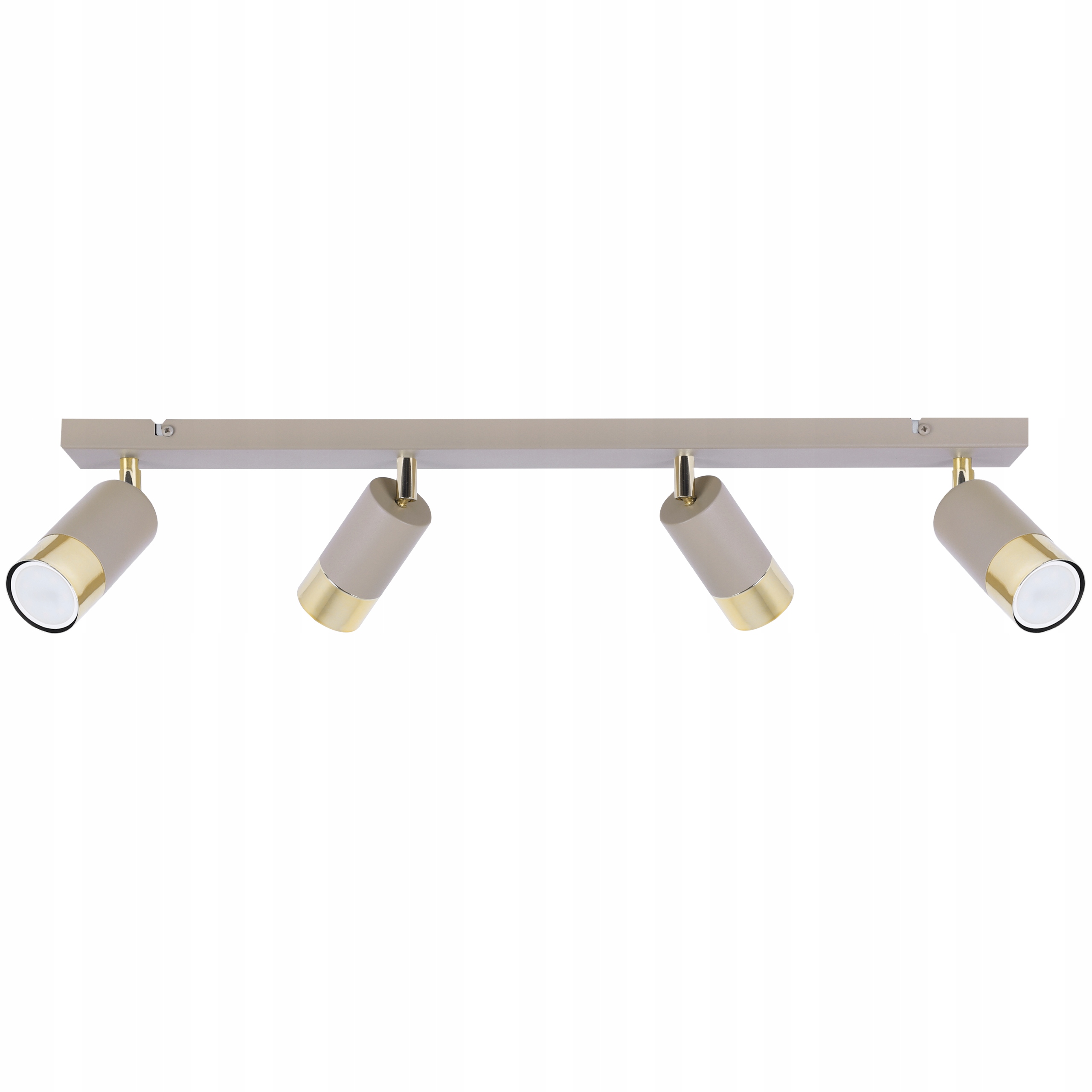 Stropní Svítidlo Reflektor Kašmírová Béžová Taupe Zlatý Loft Glamour GU10