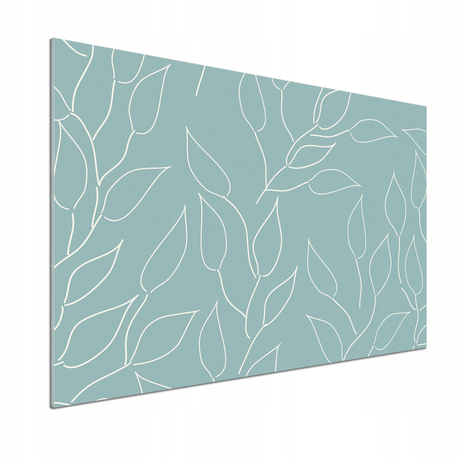 Panel dekor sklo Listy vzor 100x70 cm Lepidlo