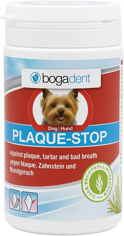 Bogadent Plaque-STOP Dog 70g všechny fáze života bez zápachu