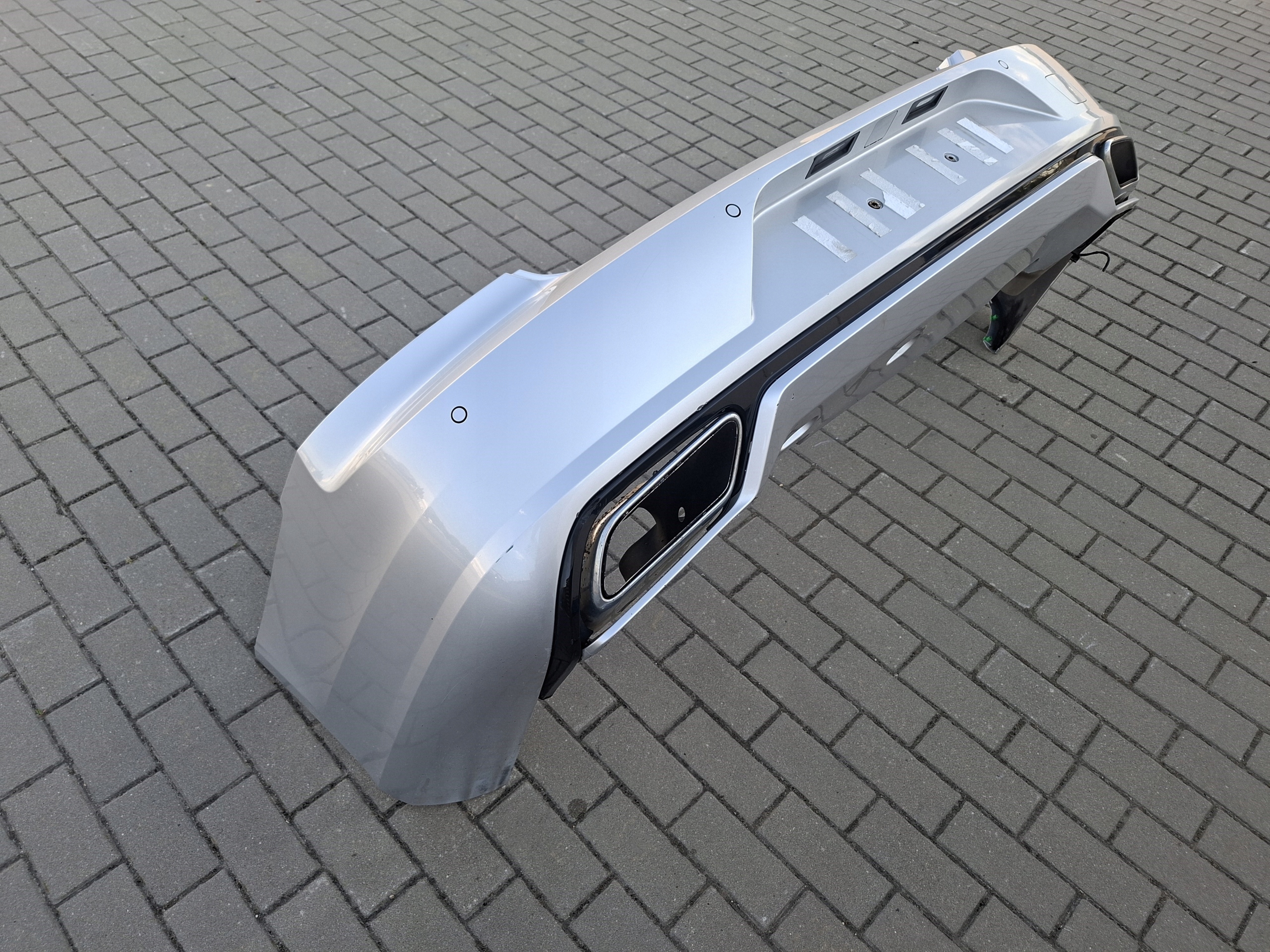 bumper rear part rear complete 4 PDC R-design VOLVO S90 II 711 -16