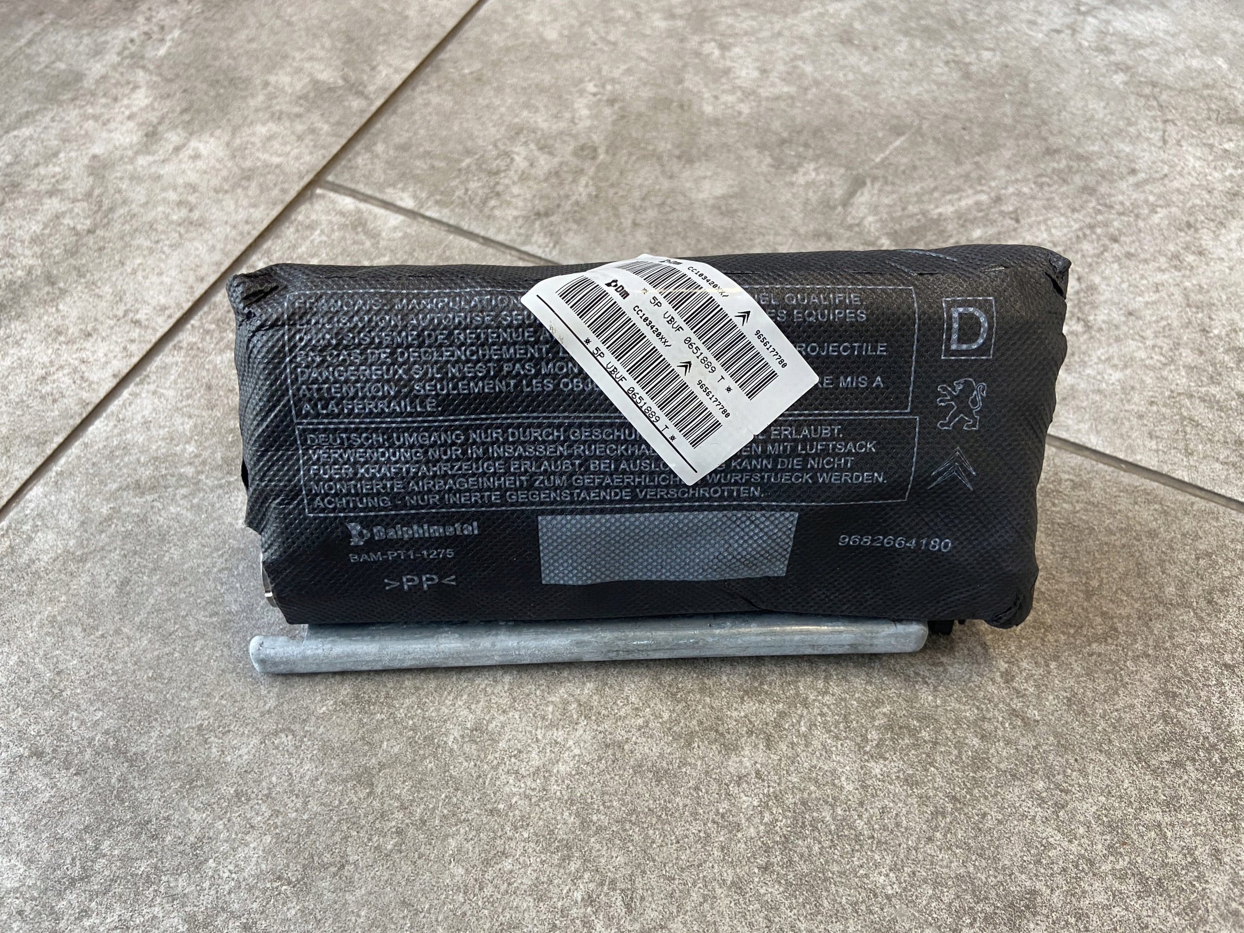 PODUSZKA PRAWY PRZÓD CITROEN C5 od 2008-