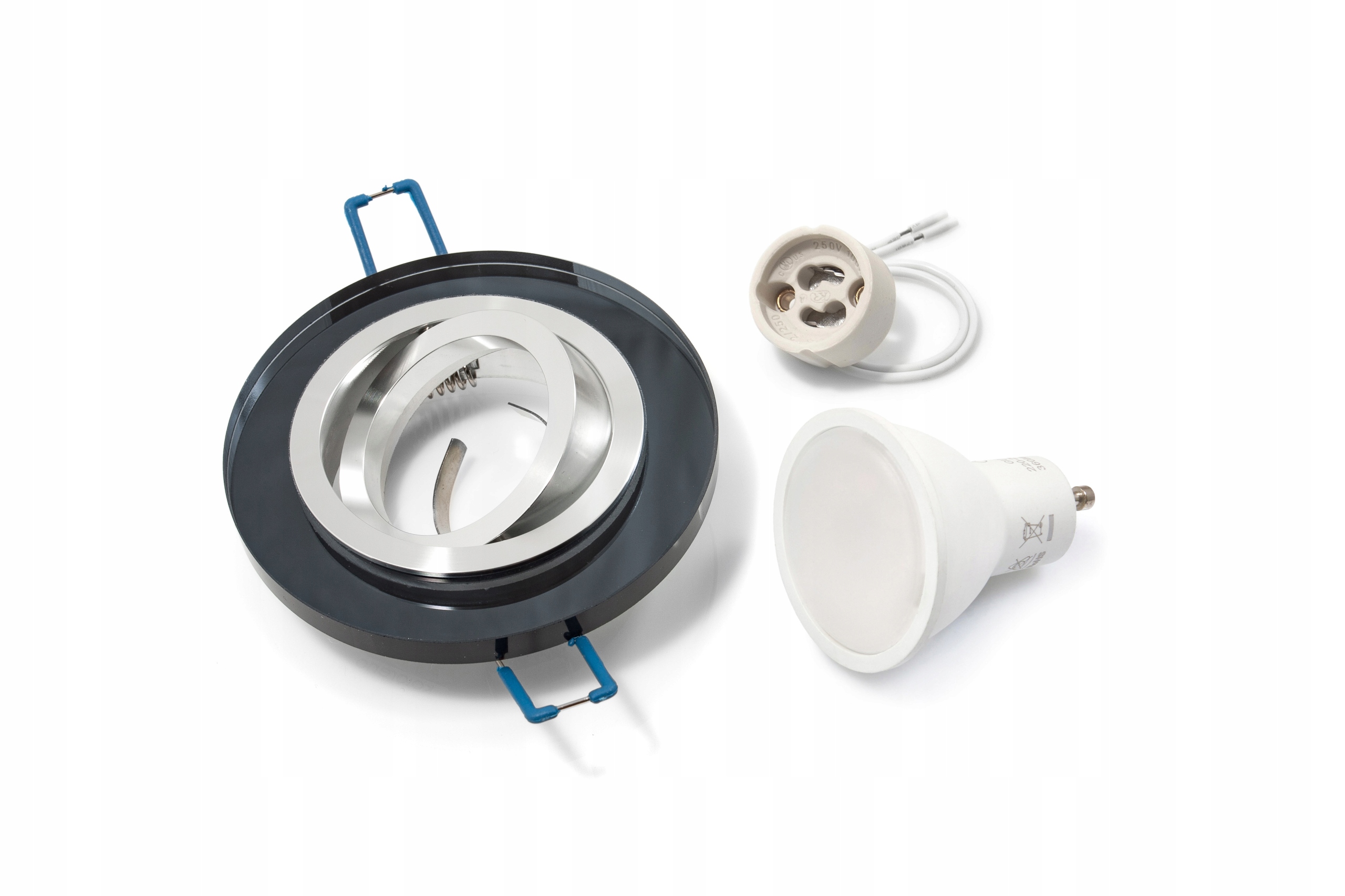 

Zestaw Oprawa Halogenowa Szklana Led 10W GU10