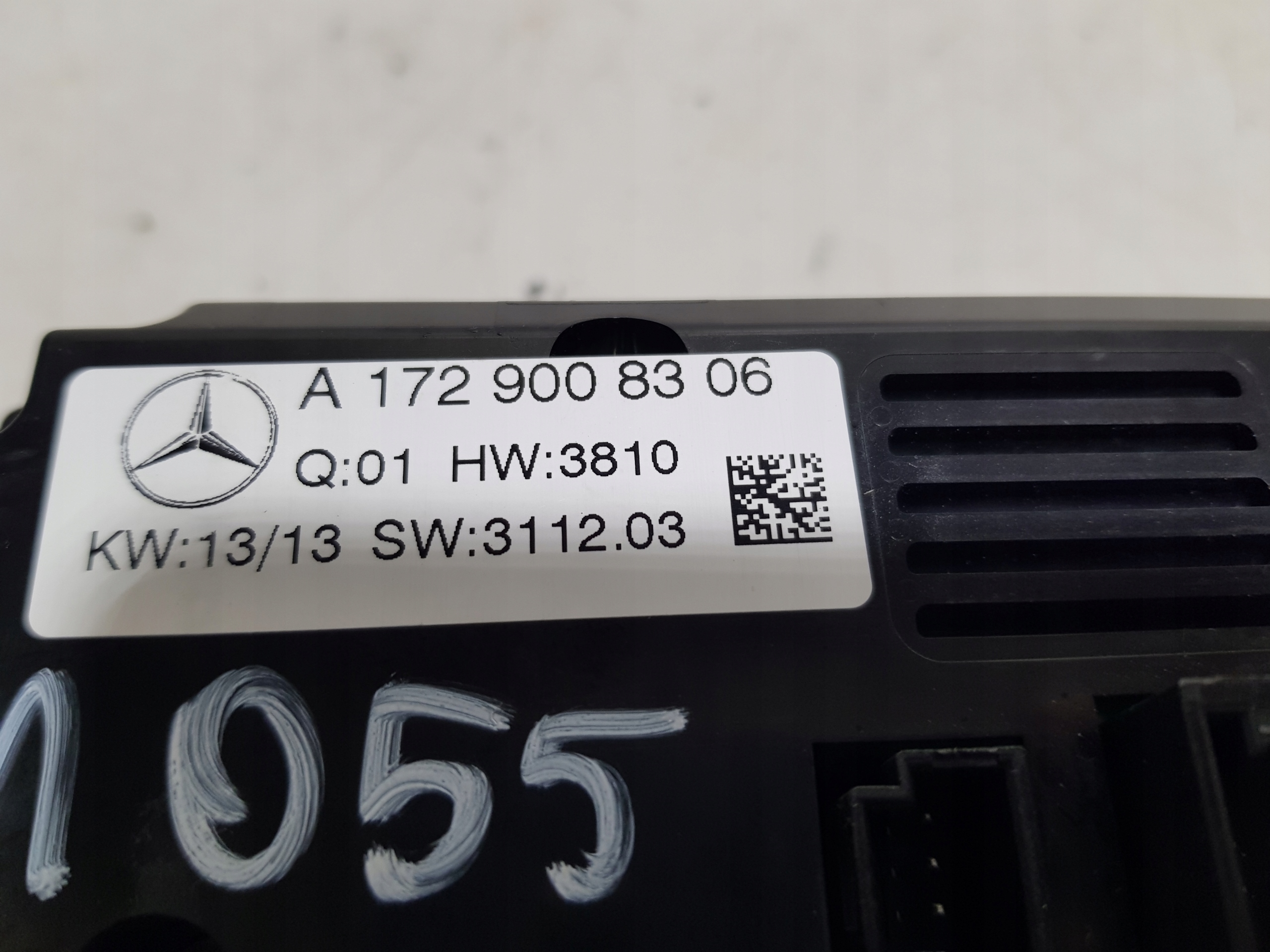 Unite commande clima MERCEDES SLK R172 SLC W172 A1729008306