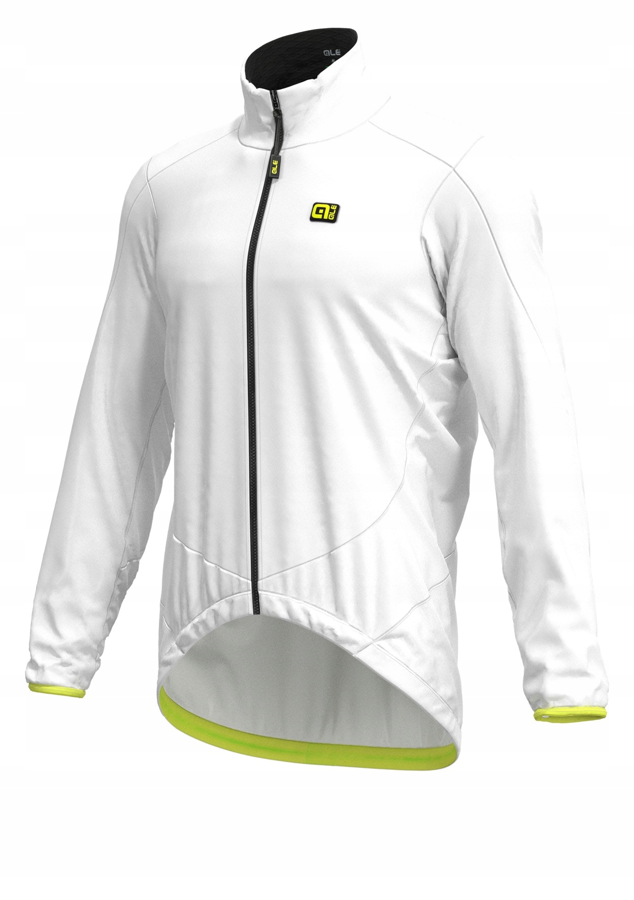 Pánská cyklistická bunda Alé Cycling Klimatik Guscio Light Pack Bílá XL