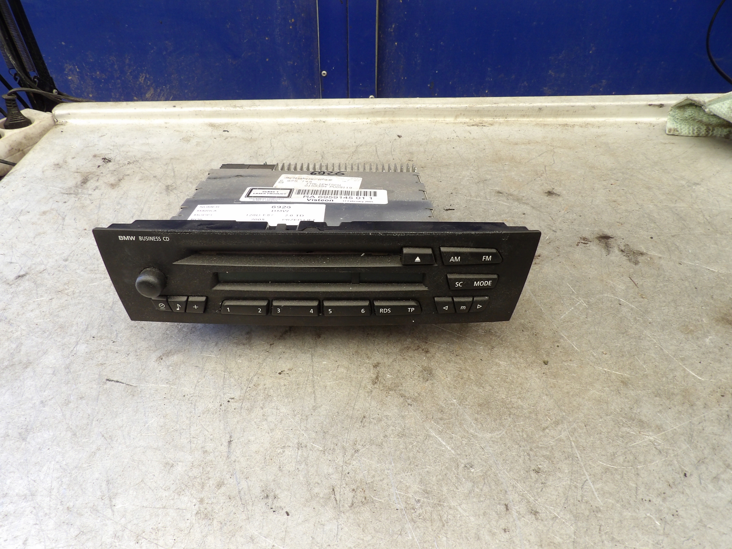 BMW 120d E87 radio does not have kodu