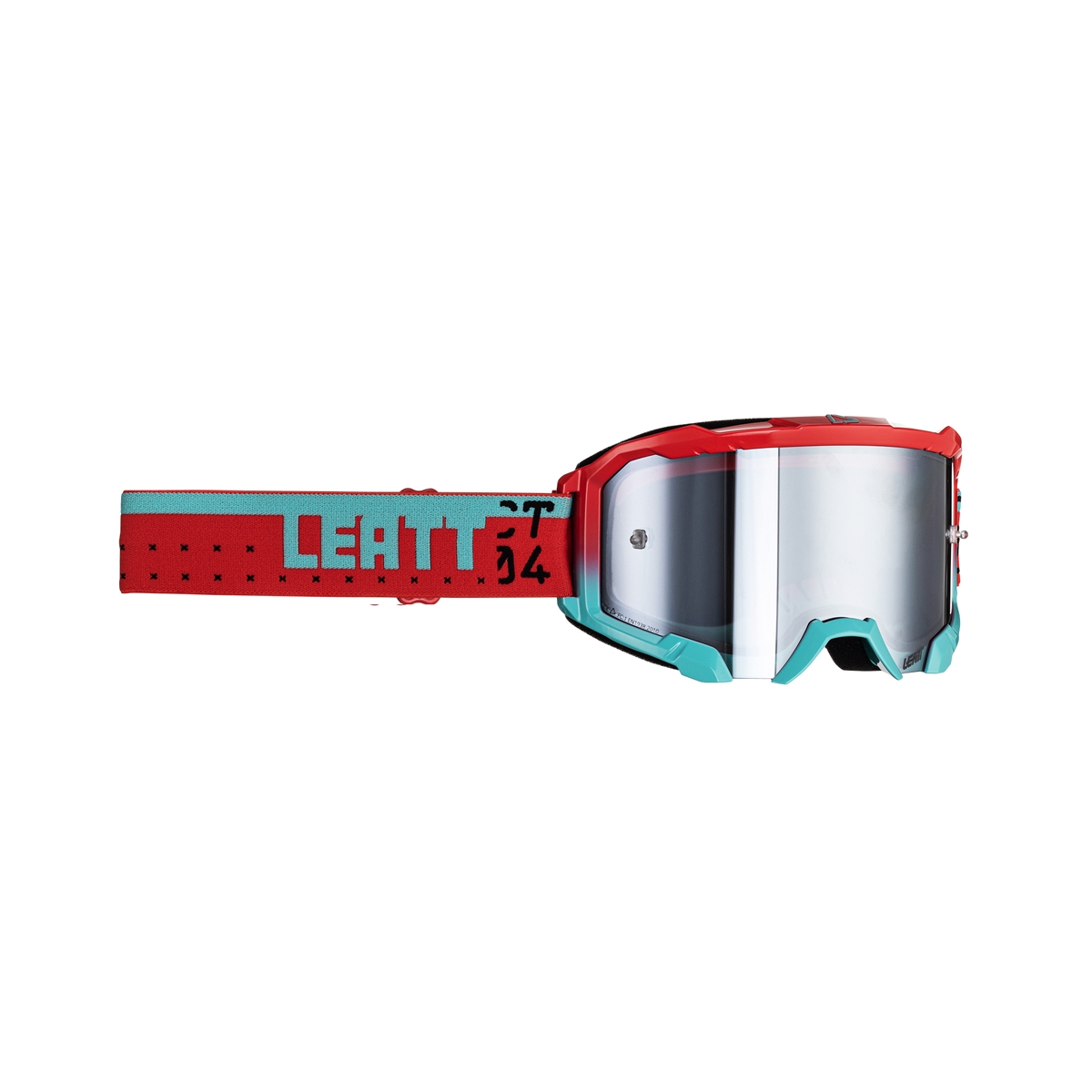 Leatt Gogle Velocity 4.5 Iriz Goggle Fuel Silver 50% Farba Modrá/čer