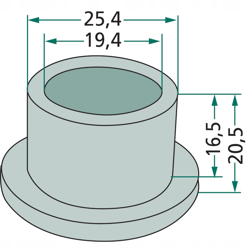Tuleja redukcyjna kat. 1-2 20012915 Numer katalogowy części 20012915