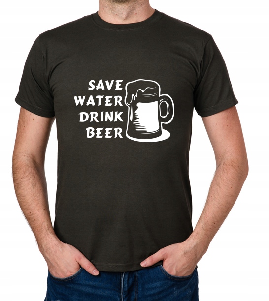 

koszulka Save Water Drink Beer prezent