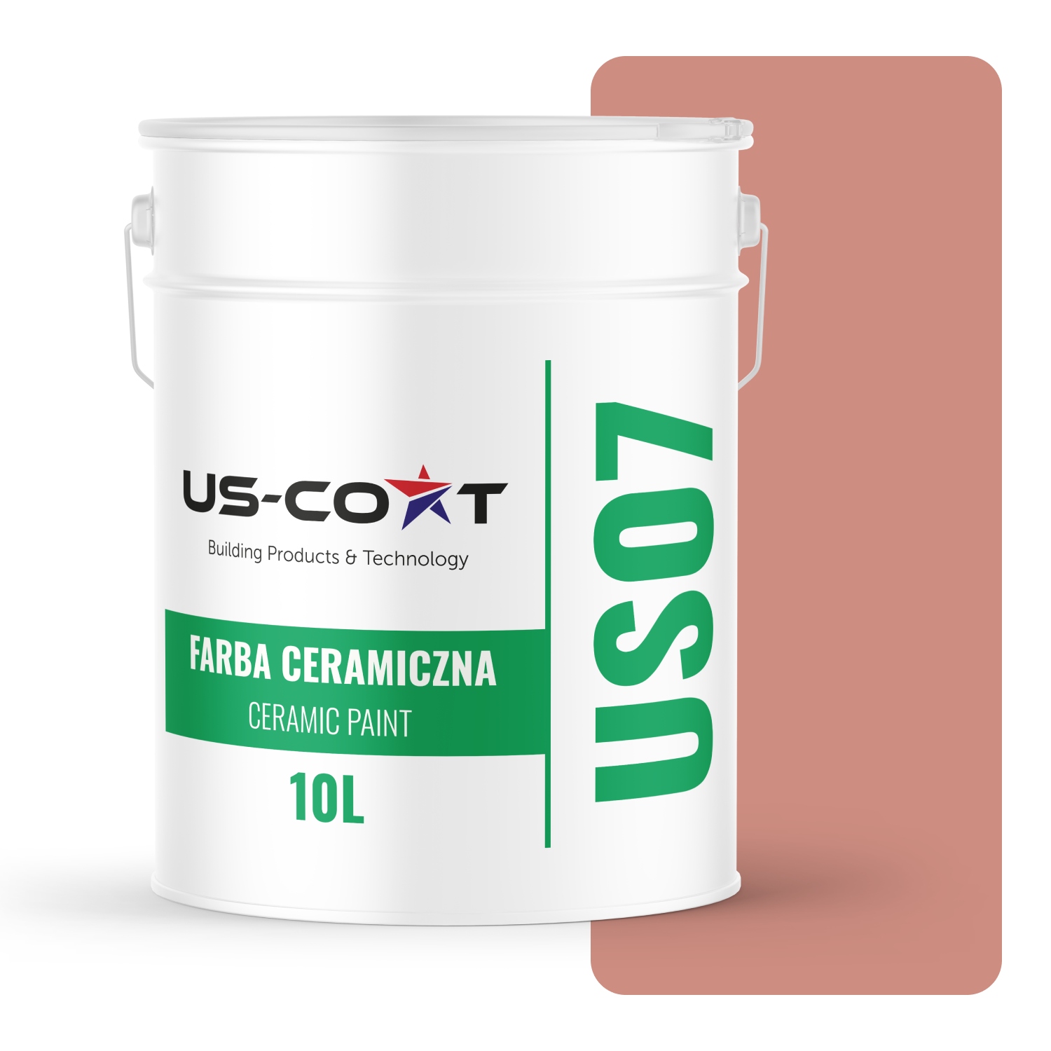 Keramická Farba Na Stenu Lososová Farba H5533 10L Matná Na Steny Stropov