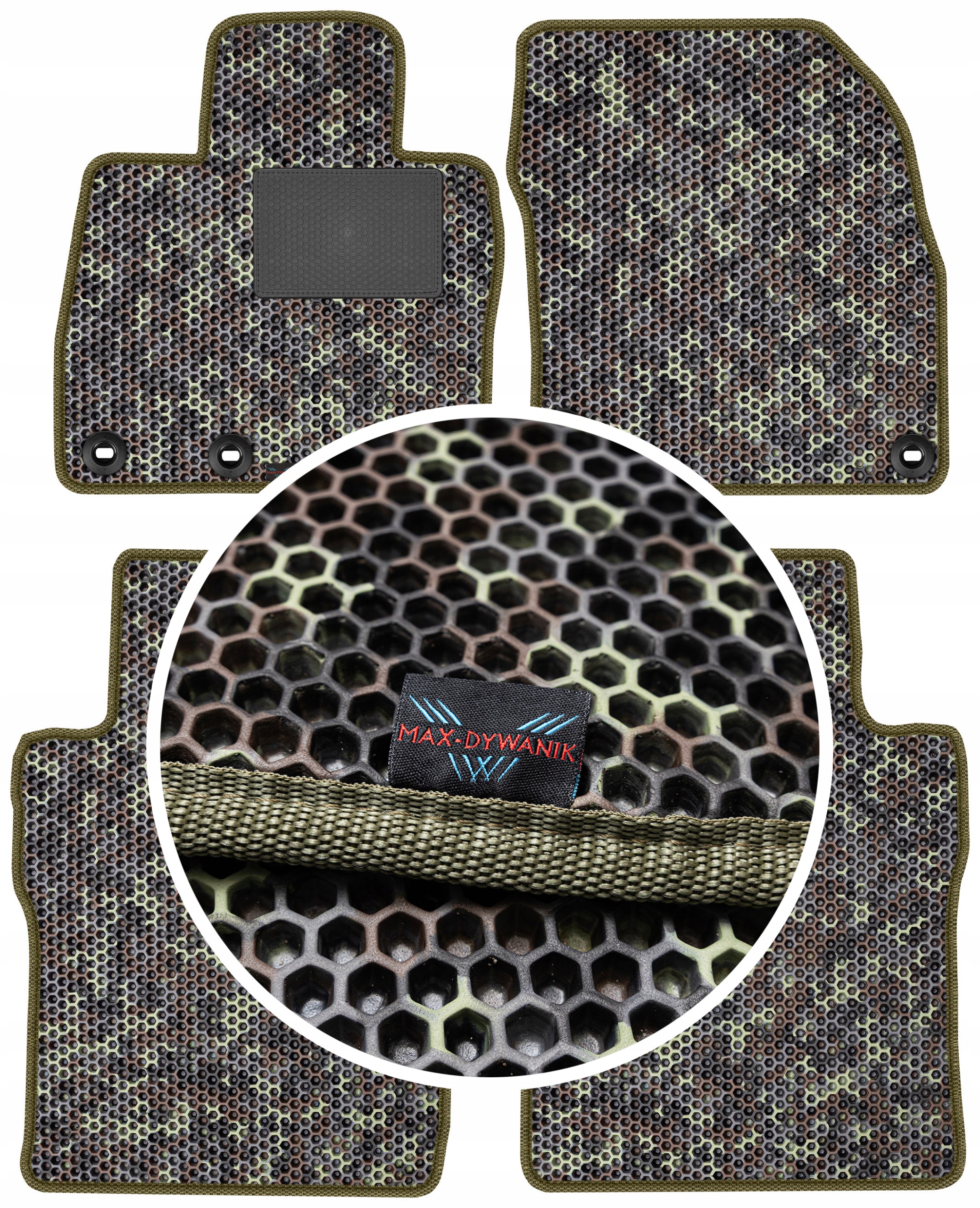 Honda Civic VIII Hb 3D 06-12 Gumové rohože Eva Moro