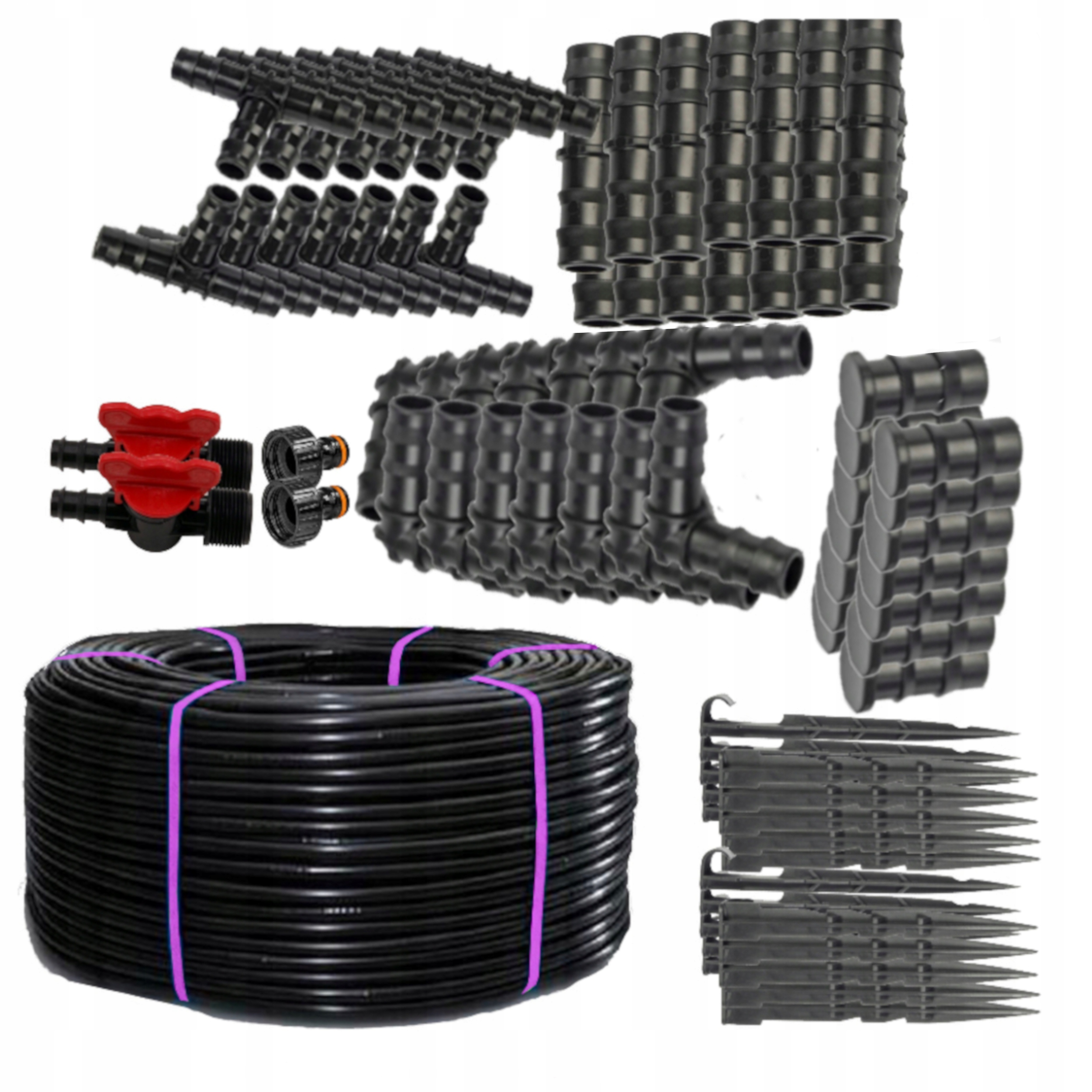 Linia Kroplująca Nawodnienie Kropelkowe 100m 174XXL Bardzo Wydajna kropelka