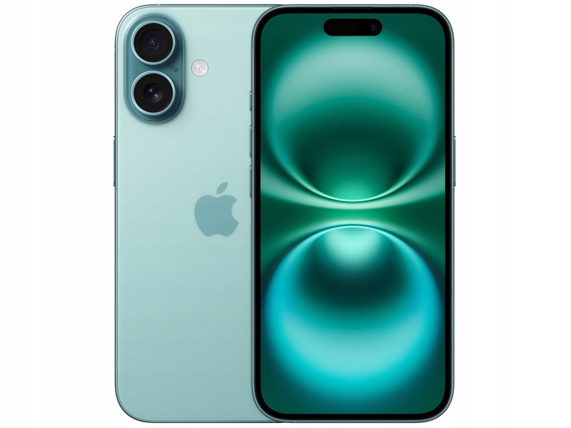 Smartfon Apple iPhone 16 5G 128GB 6.1" Berylowa zieleń