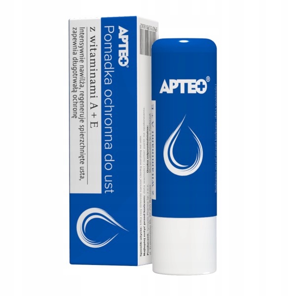 

Apteo Pomadka Ochronna do ust z witaminami A+e