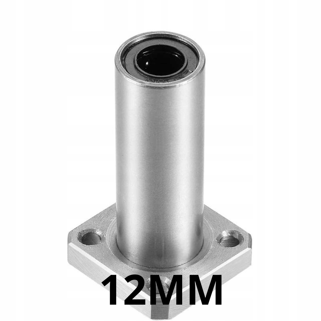 LMK12LUU Lineární ložisko s přírubou Rep 3D 12 mm