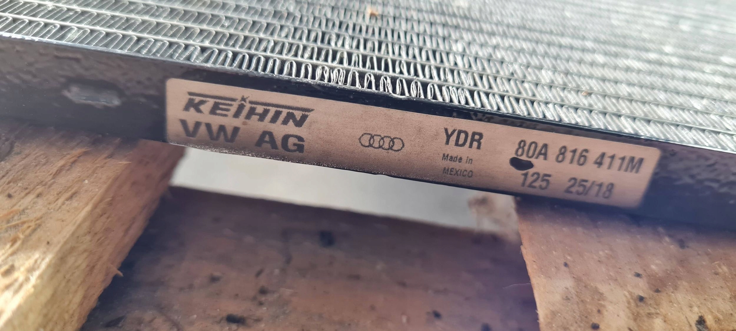 Q5 80A air conditioning radiator capacitor, ORG 80A816411M