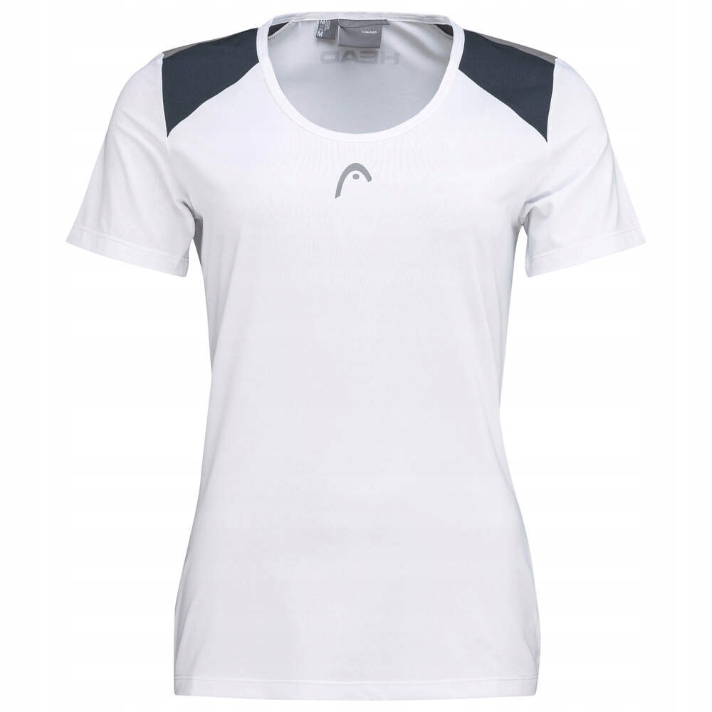 Koszulka dziewczęca Head Club 22 Tech T-Shirt white/navy 152