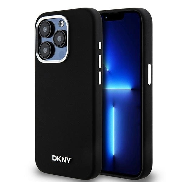 Dkny DKHMP15LSMCHLK iPhone 15 Pro 6.1 černý/černý hardcase Liquid Silicone