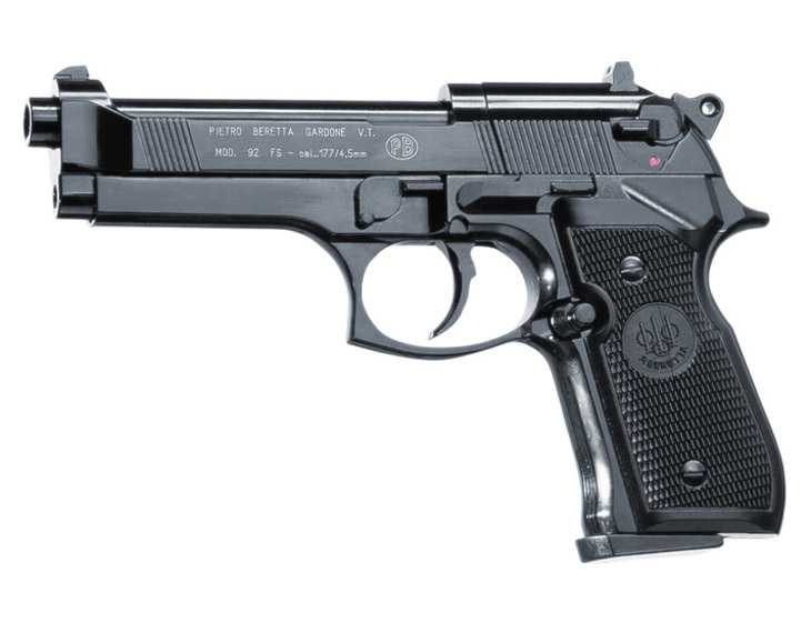 Wiatrówka Pistolet BERETTA M92FS BLACK