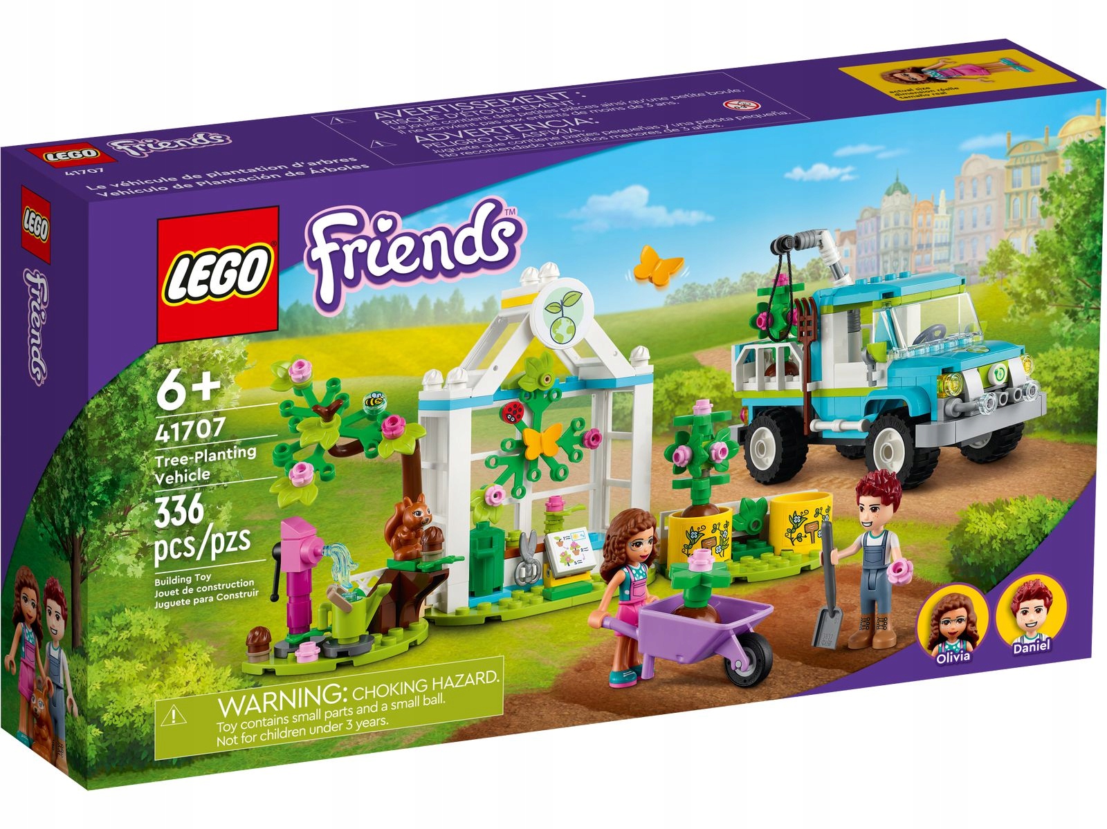 Lego 41707 Friends Dodávka Pro Výsadbu Stromů