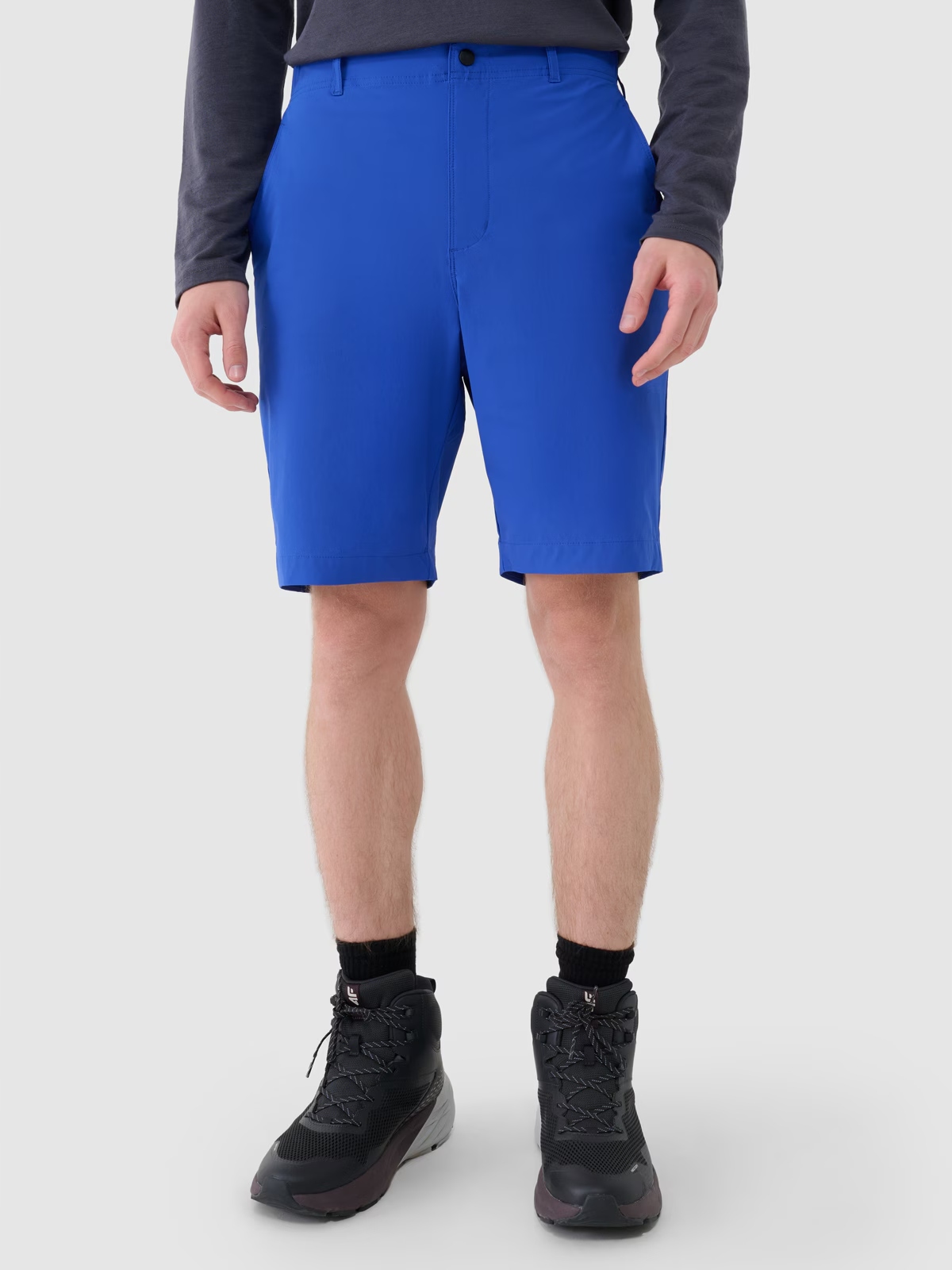 Krátké Kraťasy 4F Trekkingové Rychleschnoucí Kobalt Velikost M