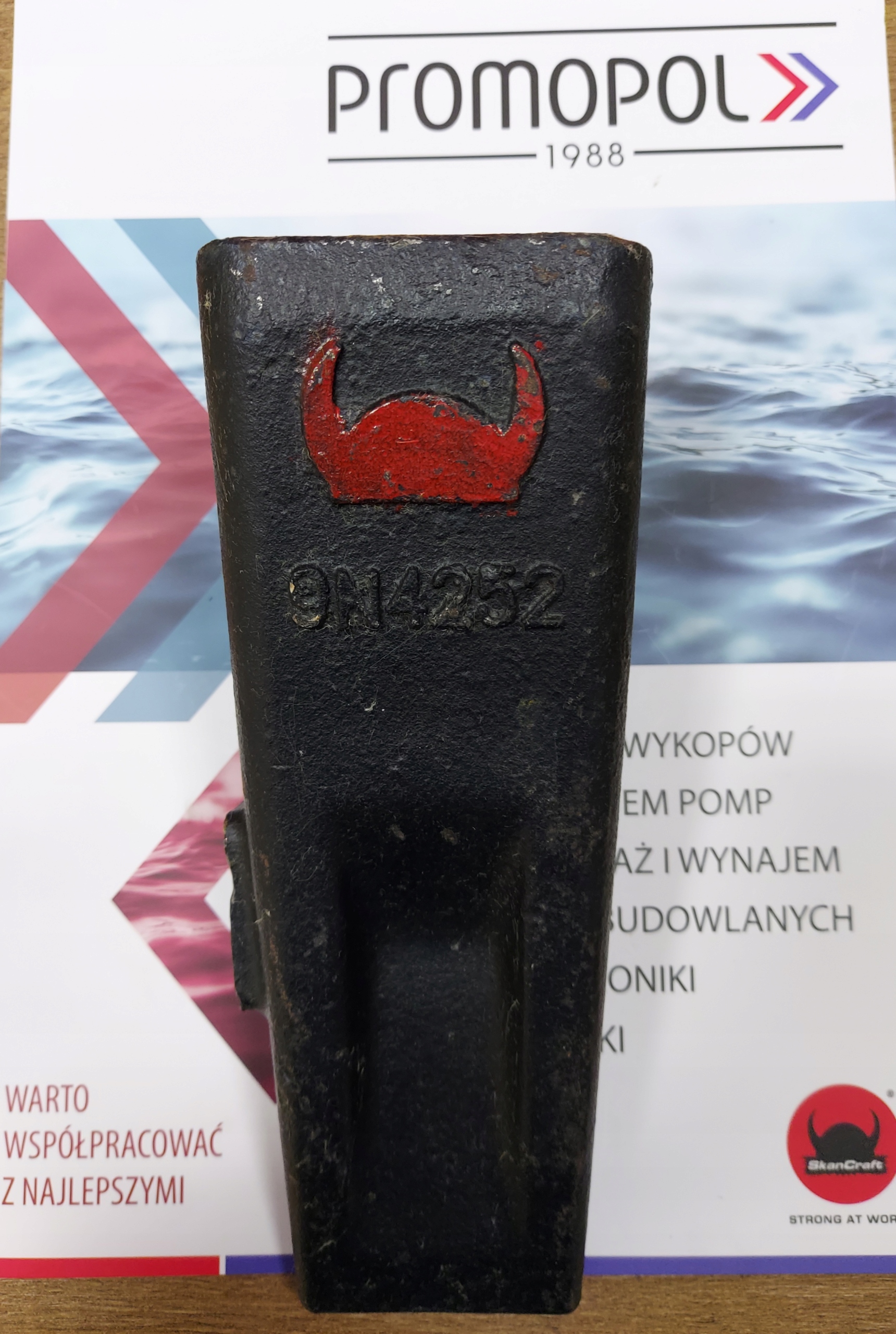 Ząb CAT J250 H.D. SC-C25HDL 9N4252 SkanCraft Numer katalogowy części J250 9N4252