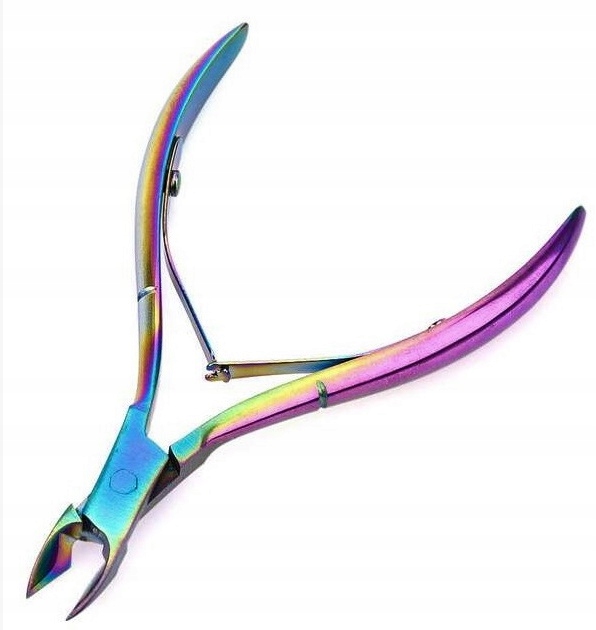 

Profesjonalne Cążki Do Skórek Stal Rainbow 4mm
