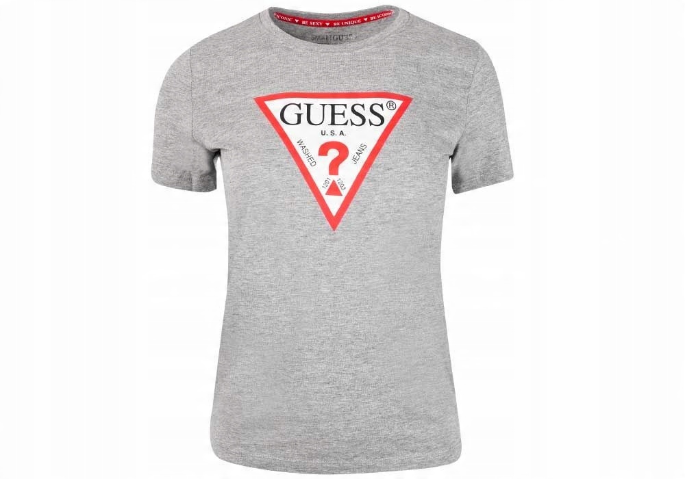 

Guess Koszulka Damska T-shirt Orginal Grey r. M