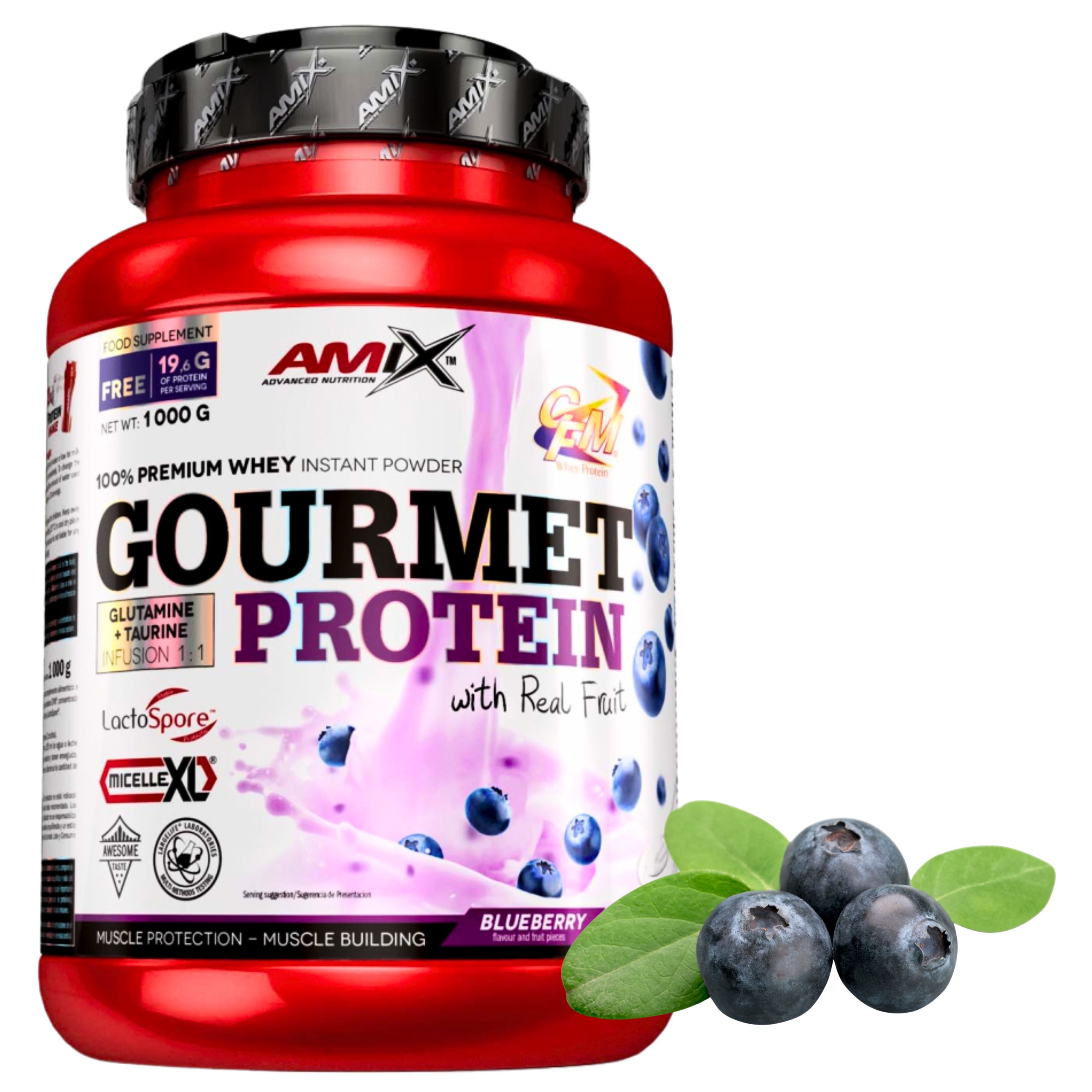 Amix Gourmet Protein pro ženy na hubnutí Micelární kasein 1kg