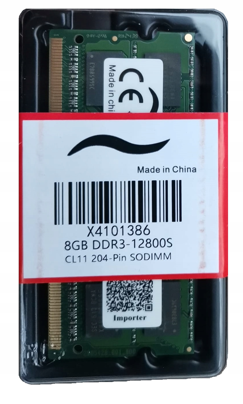 Nowa Pamięć Ram DDR3 8GB 1,5V 1600mHz do laptopa