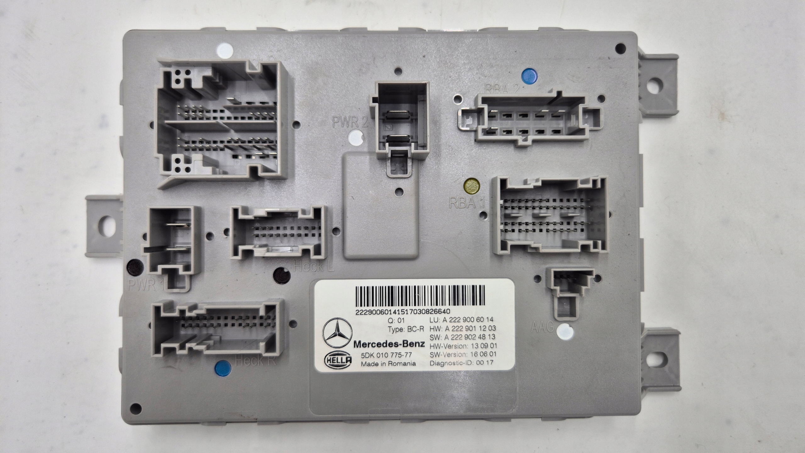 module control unit SAM KOMFORTU 2229006014 MERCEDES W205