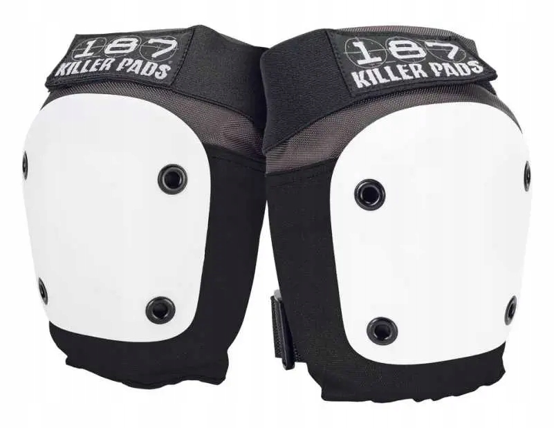 187 Killer Pads Fly chrániče kolen Grey White L