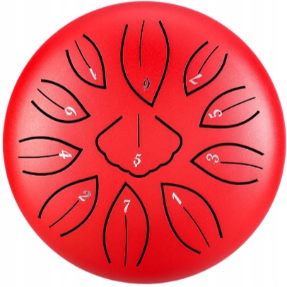 Tongue Drum Mini Ginkgo biloba 6" 11 tun TWG11-6 Hluru-wangyou tyčinky