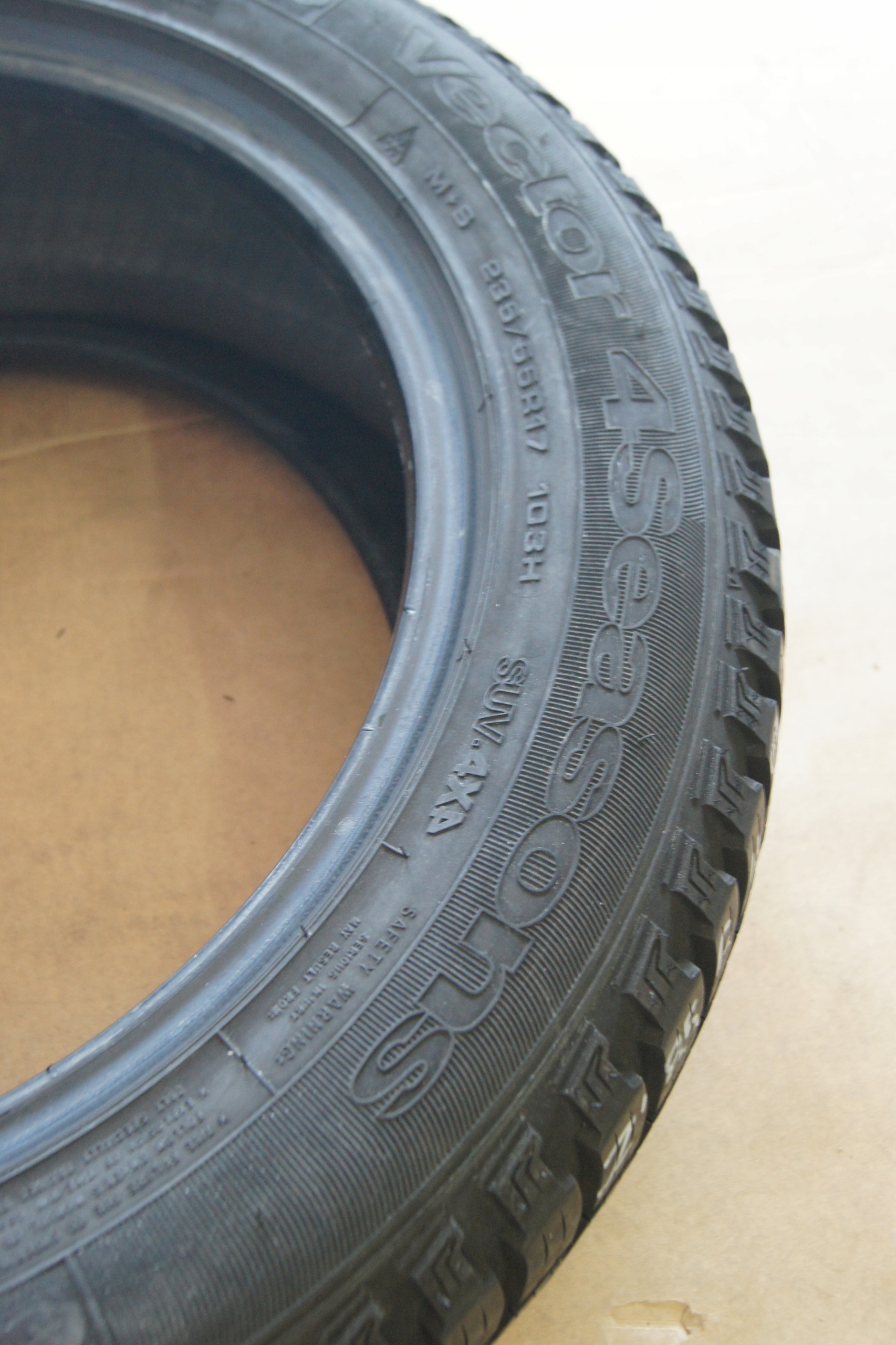 GD OPONA GOODYEAR VECTOR 4 SEASONS 235/55R17 4x4 Model Vector 4Seasons SUV