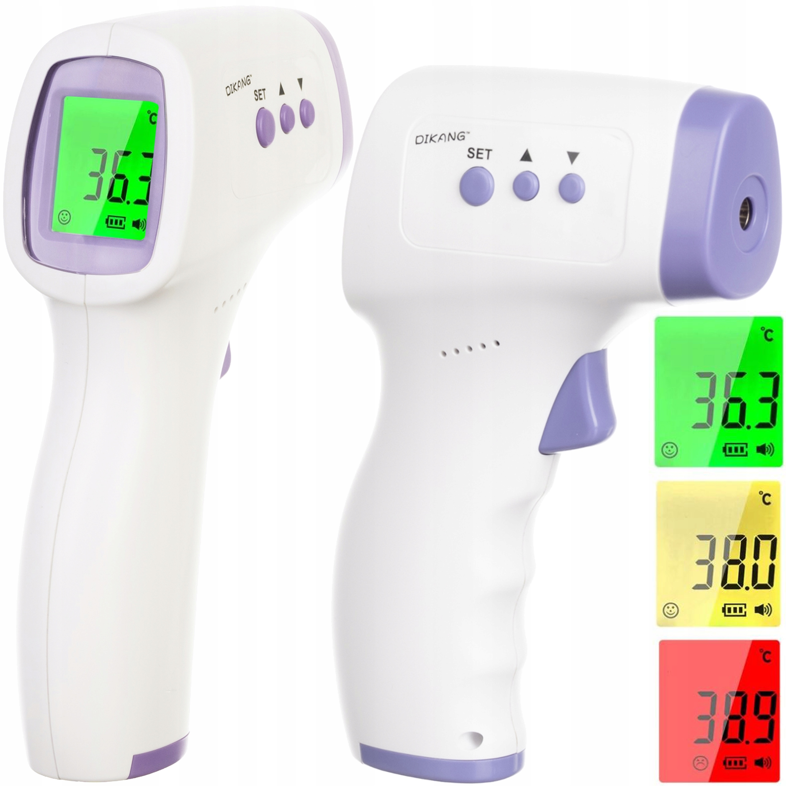 Termometr Bezdotykowy Na Podczerwień Lekarski