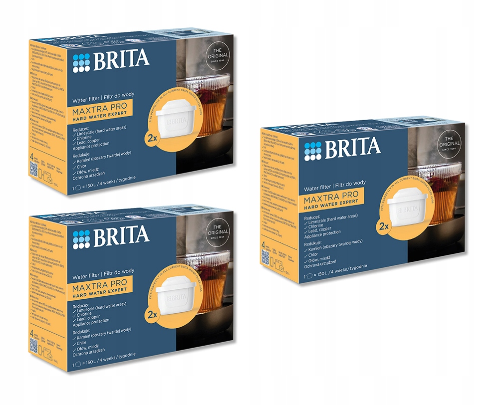 Filtr wody wkład do dzbanka Brita Maxtra Pro Hard Water Expert 3x2szt.