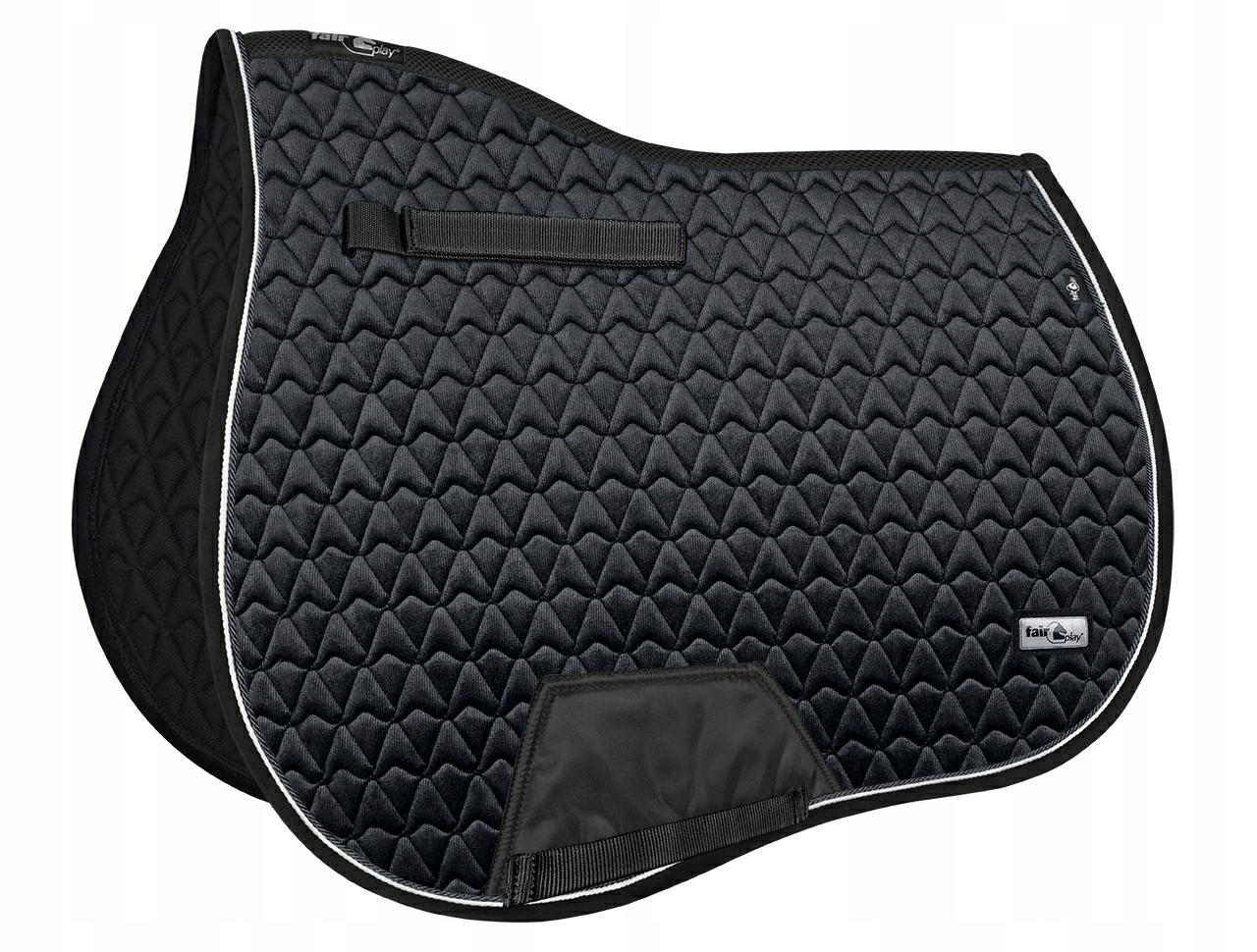 Podsedlová Dečka pro koně Fair Play Oregon, univerzální skokový, černý