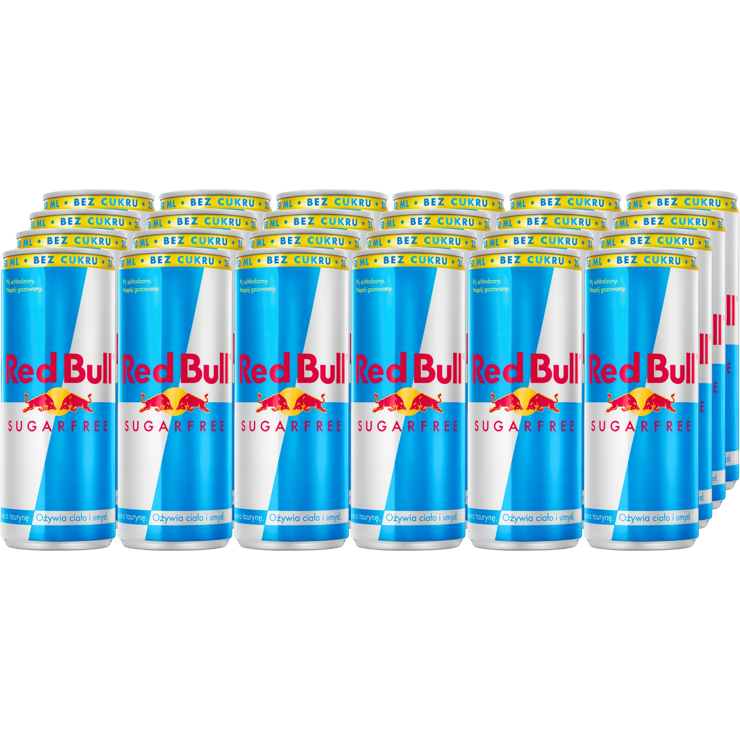 Red Bull Napój energetyczny bez cukru 24 x 250 ml